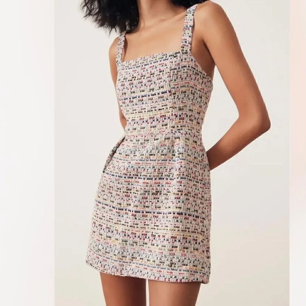 Song of Style Tweed Trina Mini Dress Size XS